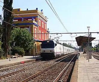 Image illustrative de l’article Gare de Caldes de Malavella