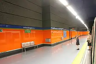 Image illustrative de l’article Julián Besteiro (métro de Madrid)