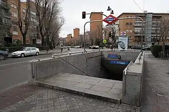 Image illustrative de l’article Artilleros (métro de Madrid)