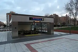 Image illustrative de l’article Avenida de Guadalajara (métro de Madrid)