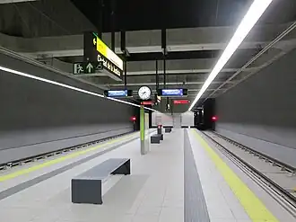 Image illustrative de l’article Ciudad de la Justicia (métro léger de Malaga)