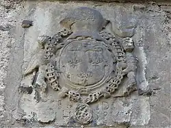 Le blason de la famille d'Estaing daté de 1569.