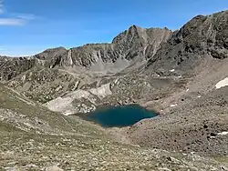 Estany Blau, 2&nbsp;590&nbsp;m.