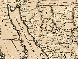 Description de l'image Estats de l'Empire du Grand Seigneur des Turcs - 1695 - Estats du cherif de la Mecque.jpg.