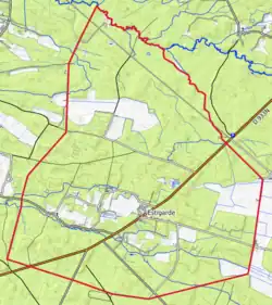 Carte topographique.