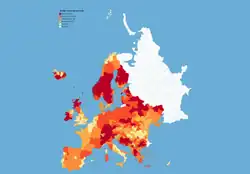 Estimated number of hermits per country11