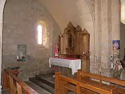 La chapelle nord.