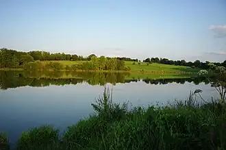 L'étang de la Pouge.