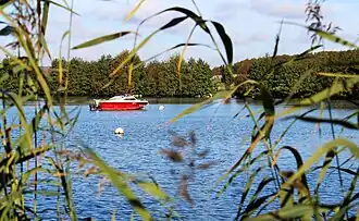 L'étang, lieu de navigation.