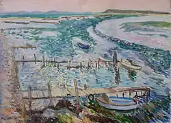  une peinture de Robert Lavergne