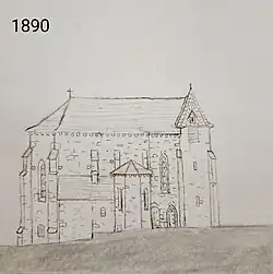 construction de la nef