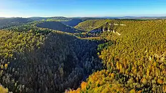 Les gorges du Lison.