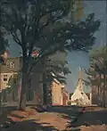 Étienne Buffet, Rue Notre Dame, vue des pâtis, 1926.(61 × 50&nbsp;cm)