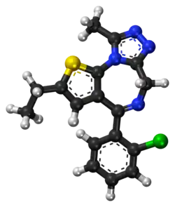Image illustrative de l’article Étizolam