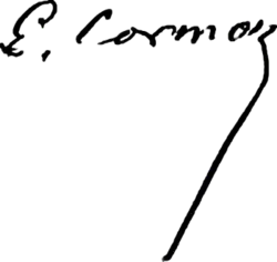 signature d'Eugène Cormon