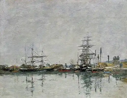 Le quai du Havre, 1887Fitzwilliam Museum, Cambridge
