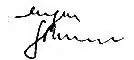 signature d'Eugen Gomringer