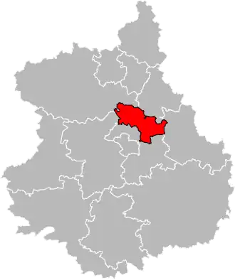 Eure-et-Loir - Canton Chartres-1 2015.svg