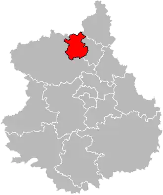 Eure-et-Loir - Canton Dreux-1 2015.svg