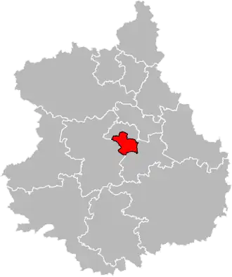 Eure-et-Loir - Canton Lucé 2015.svg