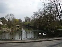 L'Eure à Cocherel, Houlbec-Cocherel.