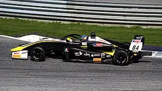 Simonazzi en Euroformula Open en 2023 à Spielberg