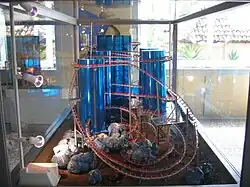 Maquette de l'attraction.