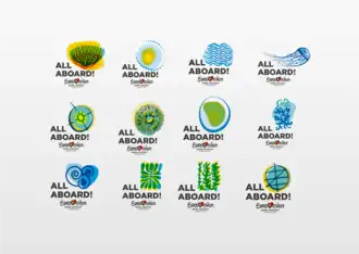 Variations du logo du Concours 2018.