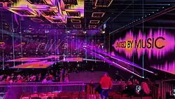 Photo de la scène de l'Eurovision 2024.