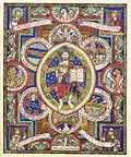 Évangéliaire d'Henri le Lion, Christ en gloire