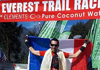 une course extrême aux abords de l'Everest