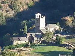L'église vue du sud.