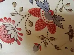 Exemple de motif d'indienne