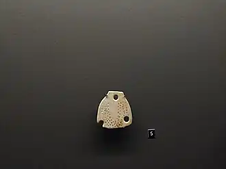 Pendentif en os de Lamiñak II.