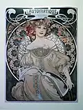 « L'automatique, papier photographique virant au sel de cuisine » des Papeteries de Lancey. Alfons Mucha