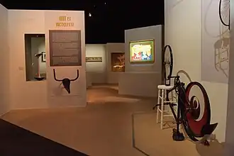 Exposition À bicyclette, 2018.