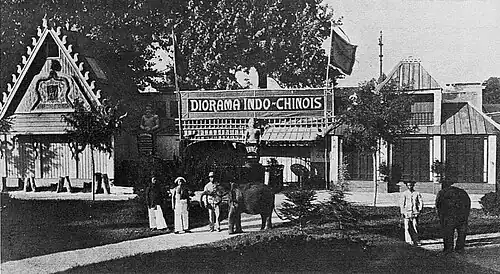 Diorama de l'Indo-Chine