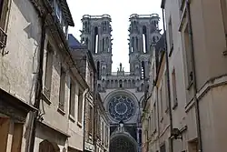 Vue de la rue Jules Fouquet.