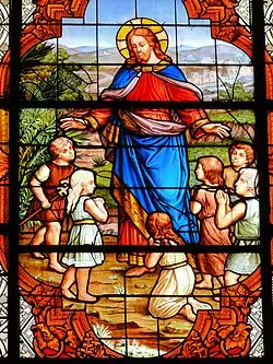 Un vitrail du XIXe&nbsp;siècle.