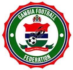 alt=Écusson de l' Équipe de Gambie