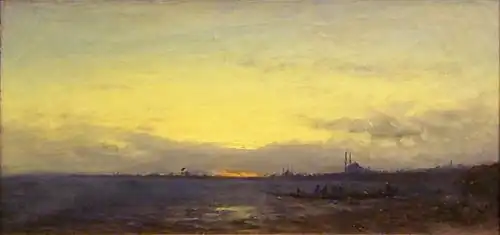 Félix Ziem, Stamboul, fin du XIXe&nbsp;siècle.