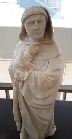 Pleurant (vers 1823), portrait présumé de Charles Févret de Saint-Mémin, musée des Beaux-Arts de Dijon.