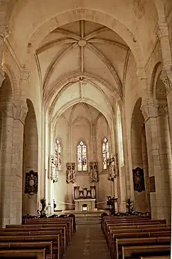 Chapelle axiale de Saint-Eutrope de Saintes, XVIe&nbsp;siècle.