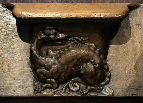 Miséricorde aux armes de François Ier.