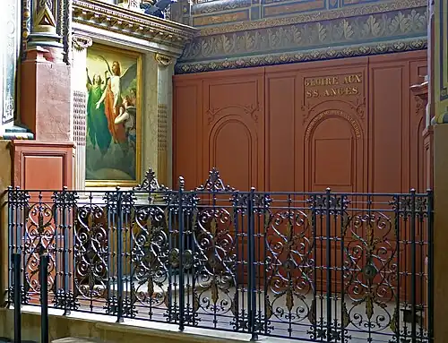 Armand Cambon, Les Saints Anges portant à Dieu les prières des hommes (1866).