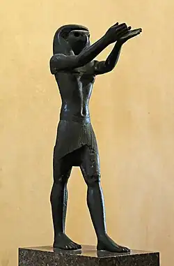 Statue du dieu Horus. Louvre