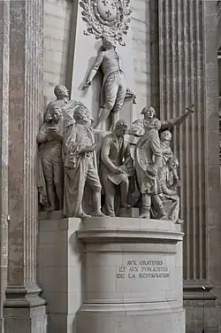 Aux Orateurs et Publicistes de la Restauration (1903) par Laurent Marqueste.
