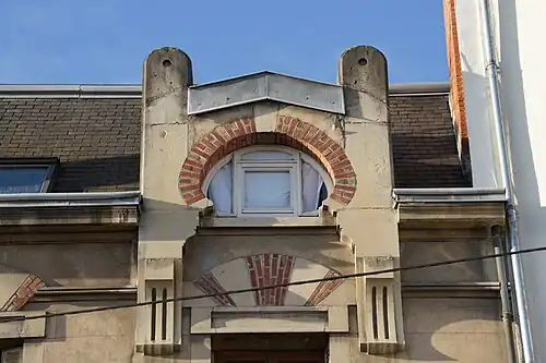 no&nbsp;15, détail fenêtre