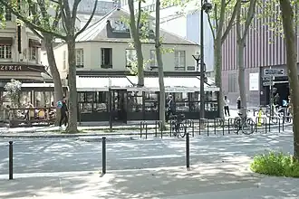 Voie sud, à proximité du PLM Saint-Jacques.