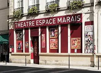 No&nbsp;24 : théâtre Espace Marais.